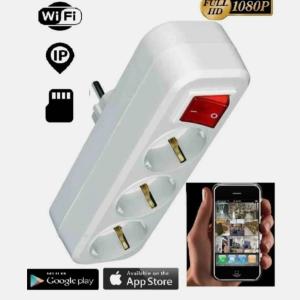 كاميره واي فاي على شكل وصله كهرباء